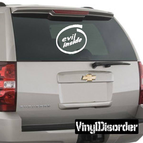 Image of Evil Inside Decal