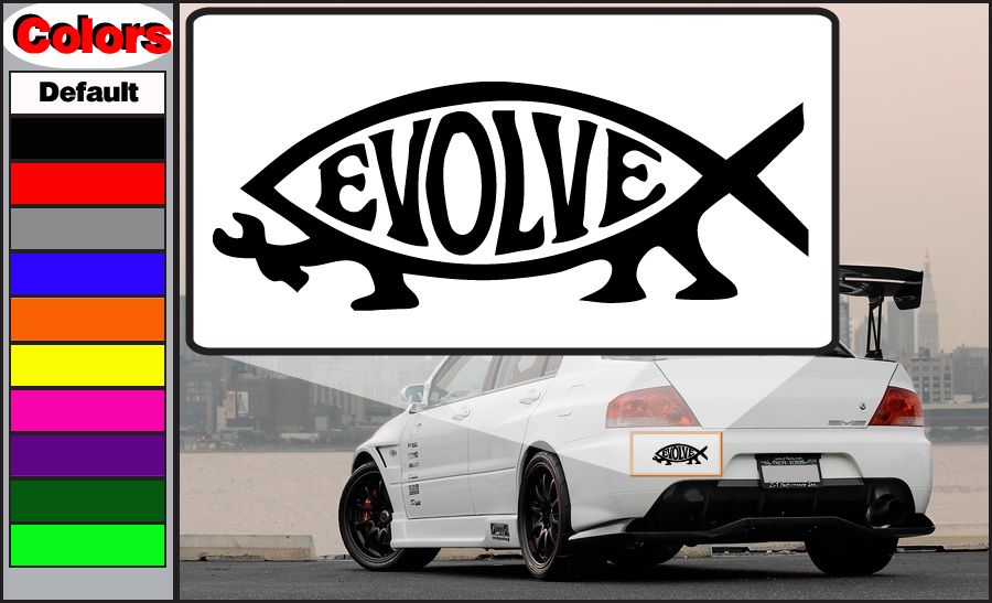 Image of Evolve Decal