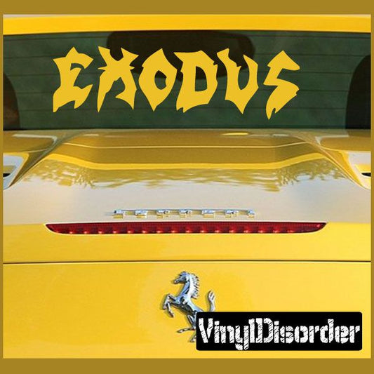 Image of exodus Decal