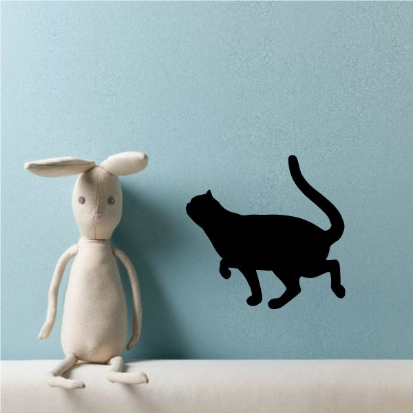 Image of Exotic Short Hair Cat Curious Decal