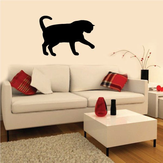 Image of Exotic Short Hair Cat Pawing Decal