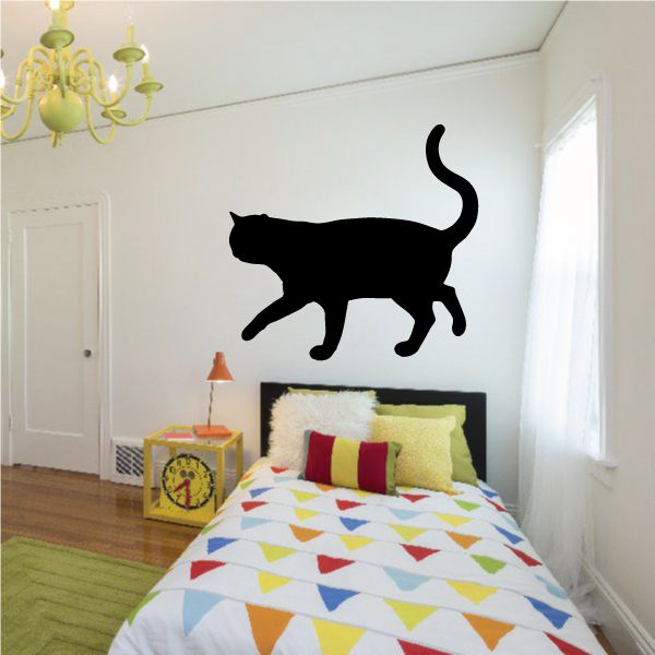 Image of Exotic Short Hair Cat Walking Decal