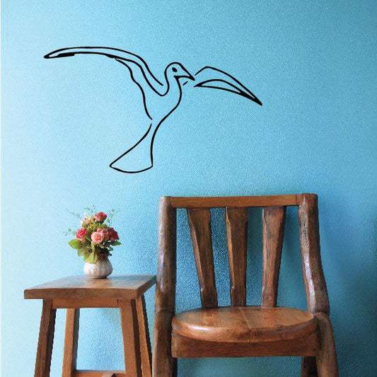 Image of Expanding Wings Shore Bird Decal