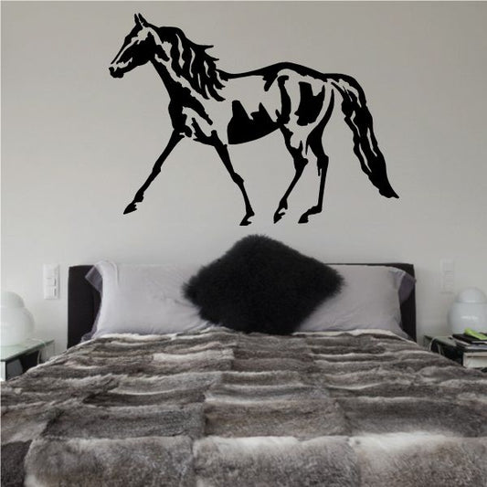 Image of Expressive Style Walking Horse Decal