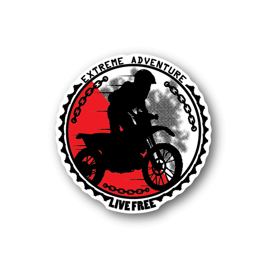 Image of Extreme Adventure Competion Dirt Bike Sticker