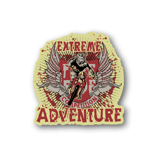 Image of Extreme Adventure Dirt Bike Sticker