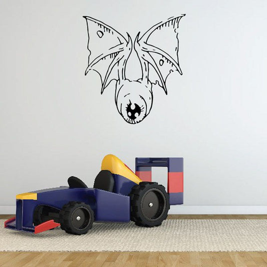 Image of Eyeball Bat Decal