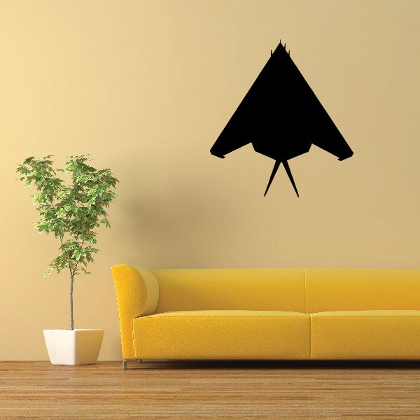 Image of F-117 Night Hawk Silhouette Decal