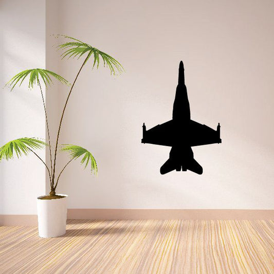 Image of FA-18 Hornet Silhouette Decal