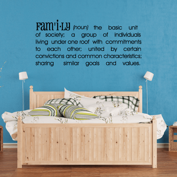 Image of Family Definition Wall Decal 