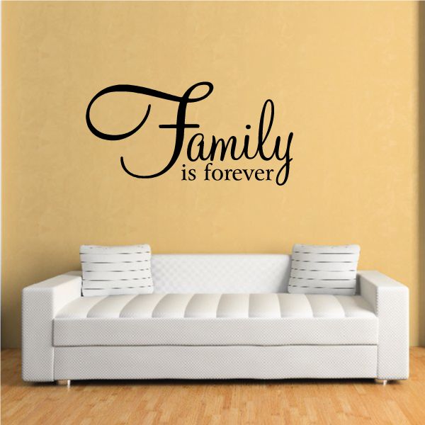 Image of Family Is Forever Wall Decal