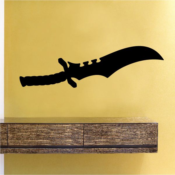 Image of Fancy Knife Decal