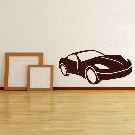 Image of Fast Sports Car Decal