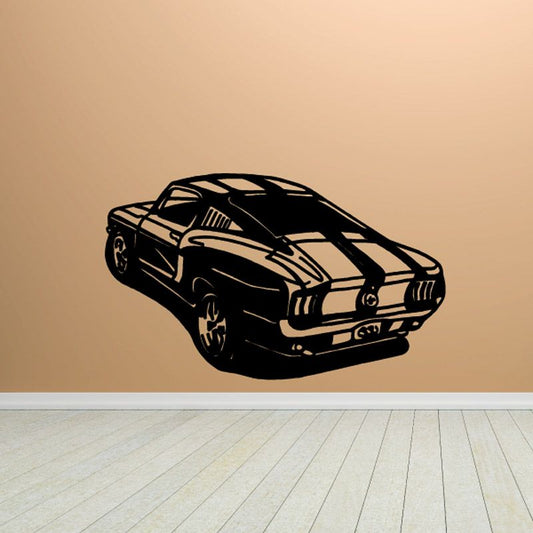 Image of Fastback Mustang Decal