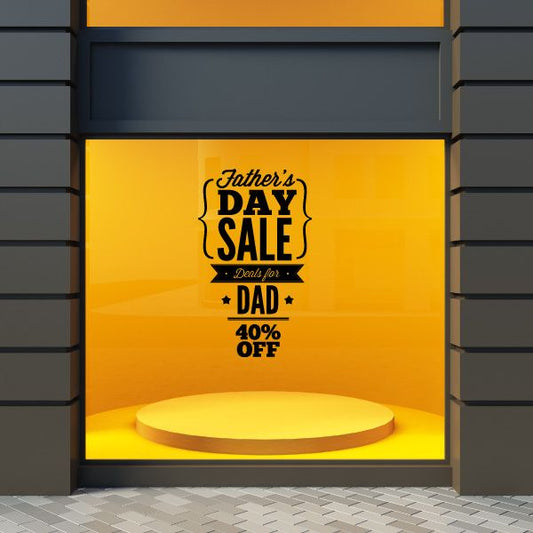 Image of Fathers Day Sale Decal