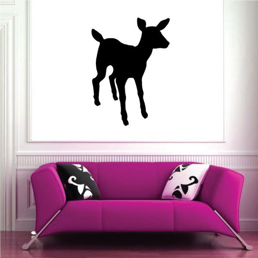 Image of Fawn Deer Curious Decal