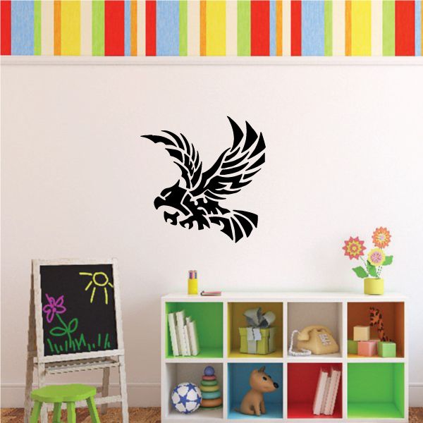 Image of Feathered Golden Eagle Decal