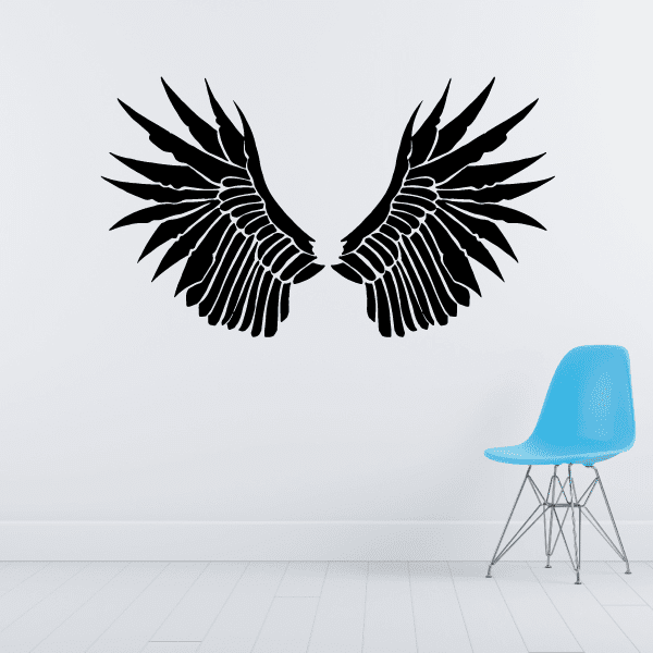 Image of Feathered Wing Decals