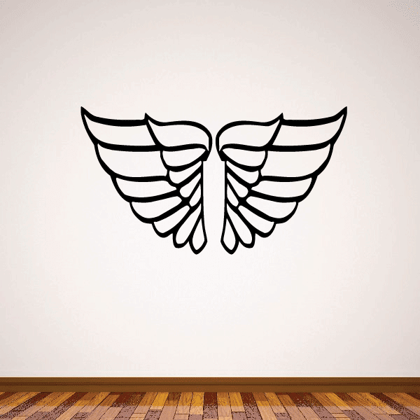 Image of Feathered Wing Decals