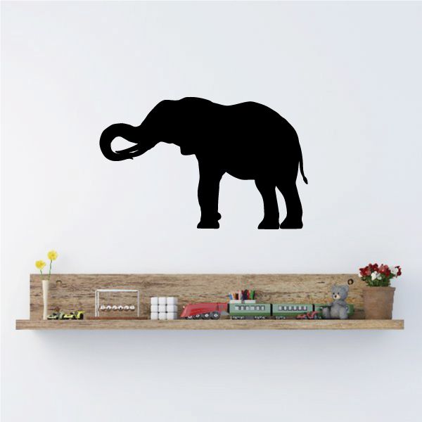 Image of Feeding Elephant Decal