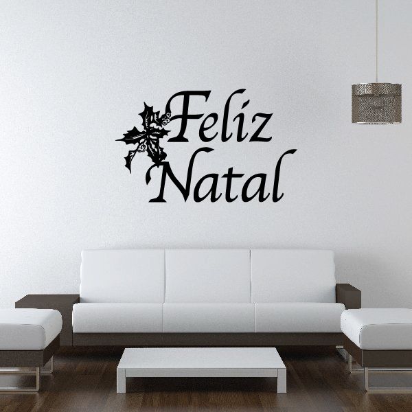 Image of Feliz Natal Christmas Decal