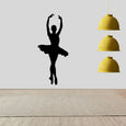 Image of Female Ballerina Decals