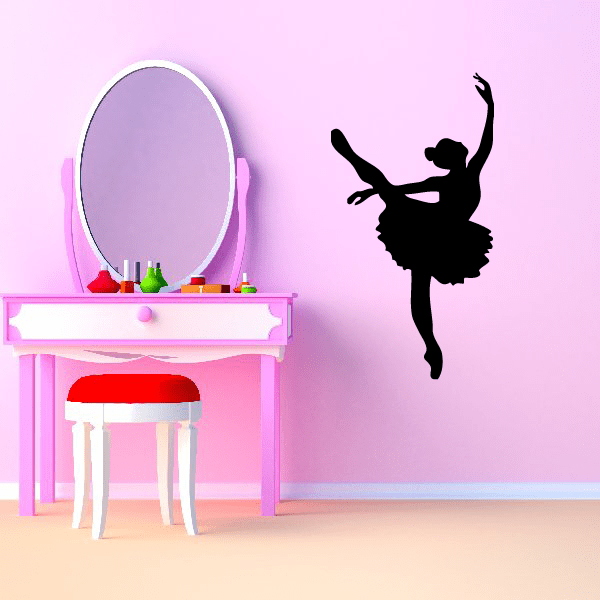 Image of Female Ballerina Decals