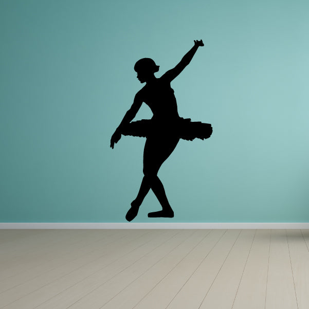 Image of Female Ballerina Decals