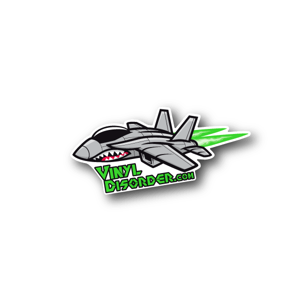 Image of Fighter Jet 03Vinyl Sticker