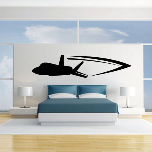 Image of Fighter Jet Flyby Decal