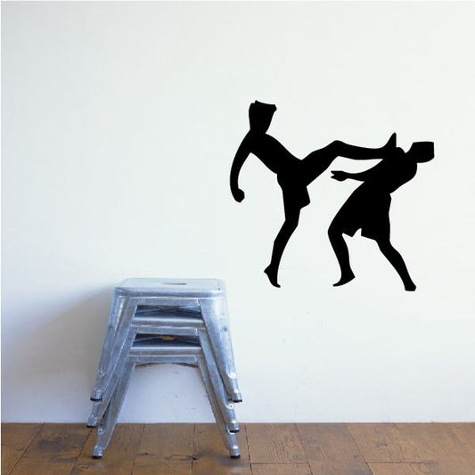 Image of Fighting Wall Decal - Vinyl Decal - Car Decal - AL 002