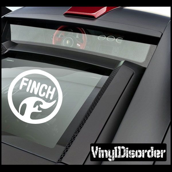 Image of Finch Decal