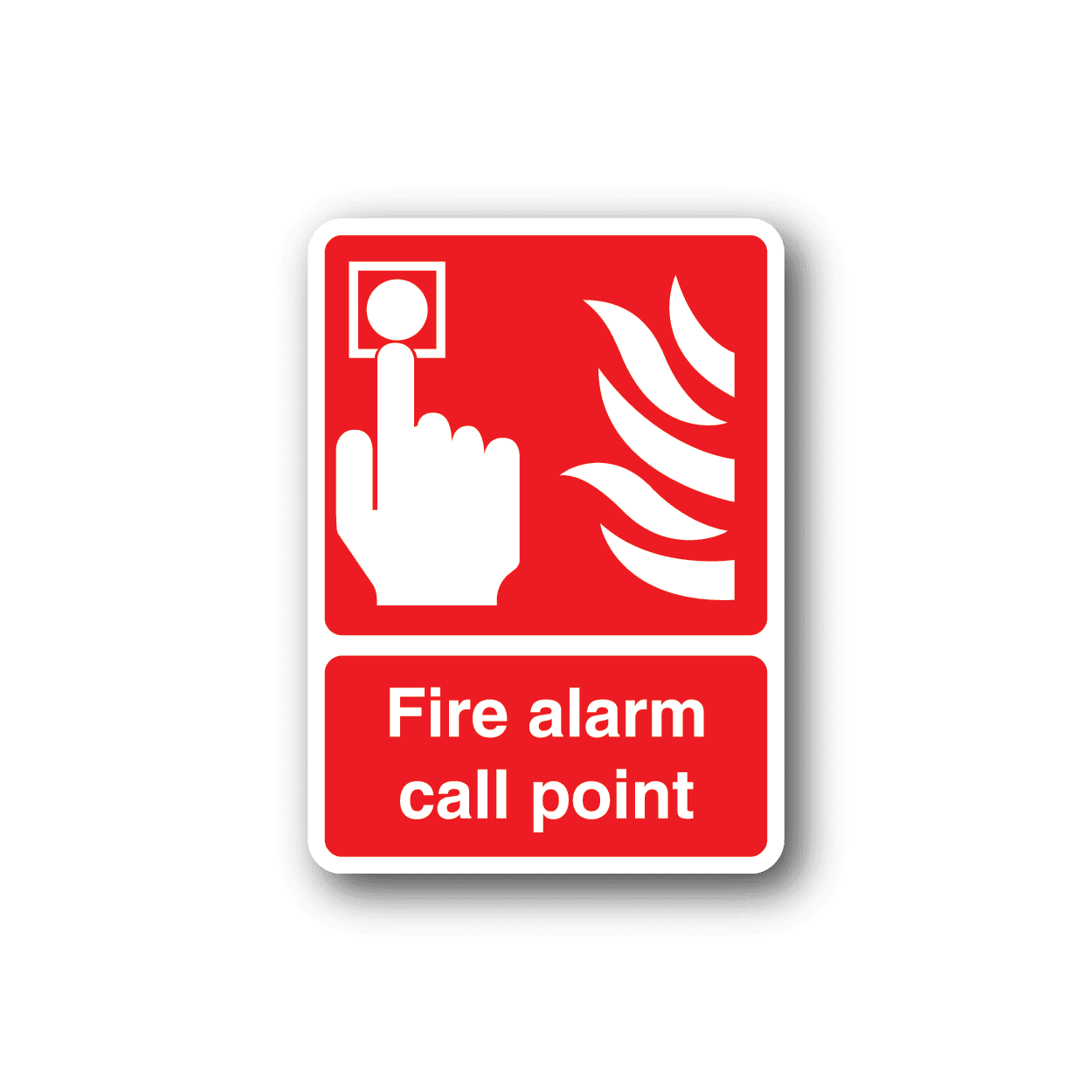 Image of Fire Alarm Call Point Sticker