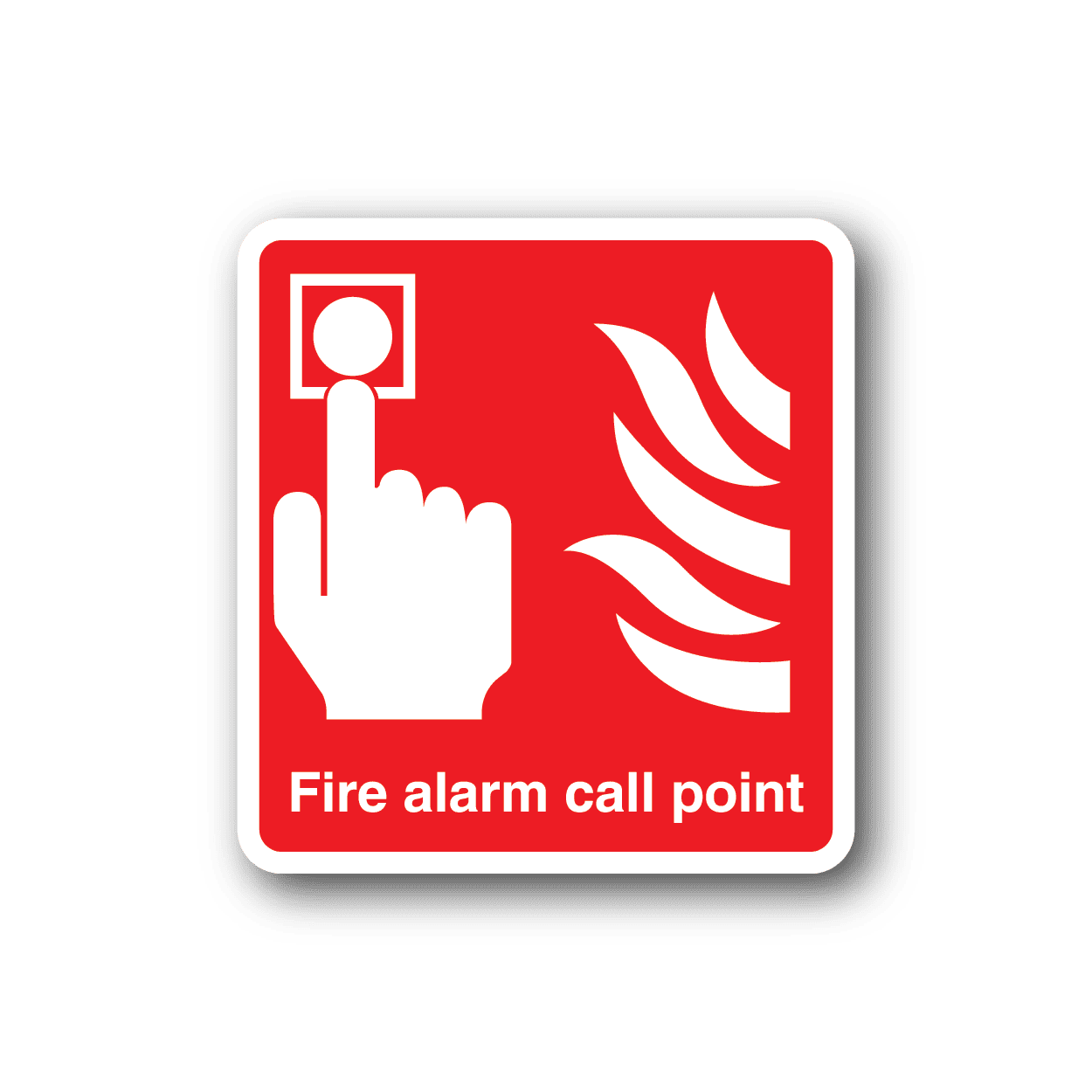 Image of Fire Alarm Call Point Sticker