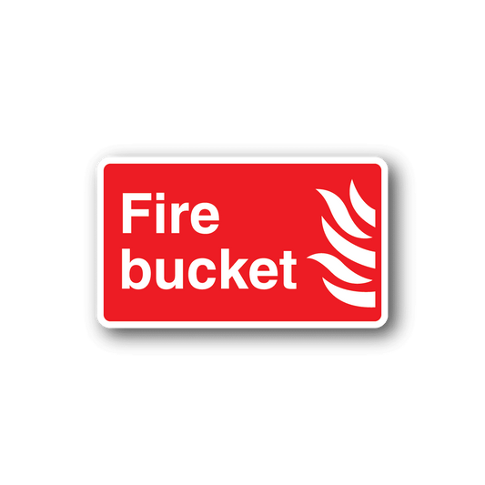 Image of Fire Bucket Sticker