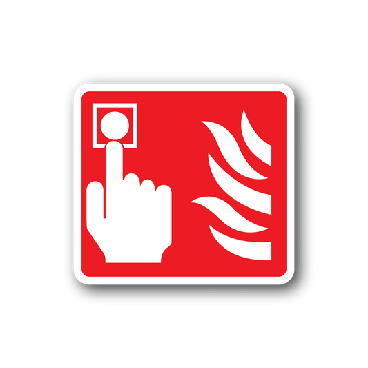 Image of Fire Button Location Sticker