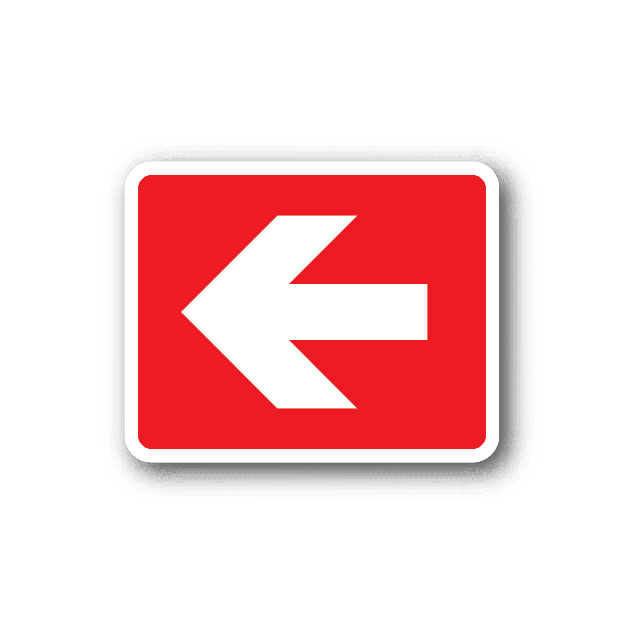 Image of Fire Exit Left Sticker