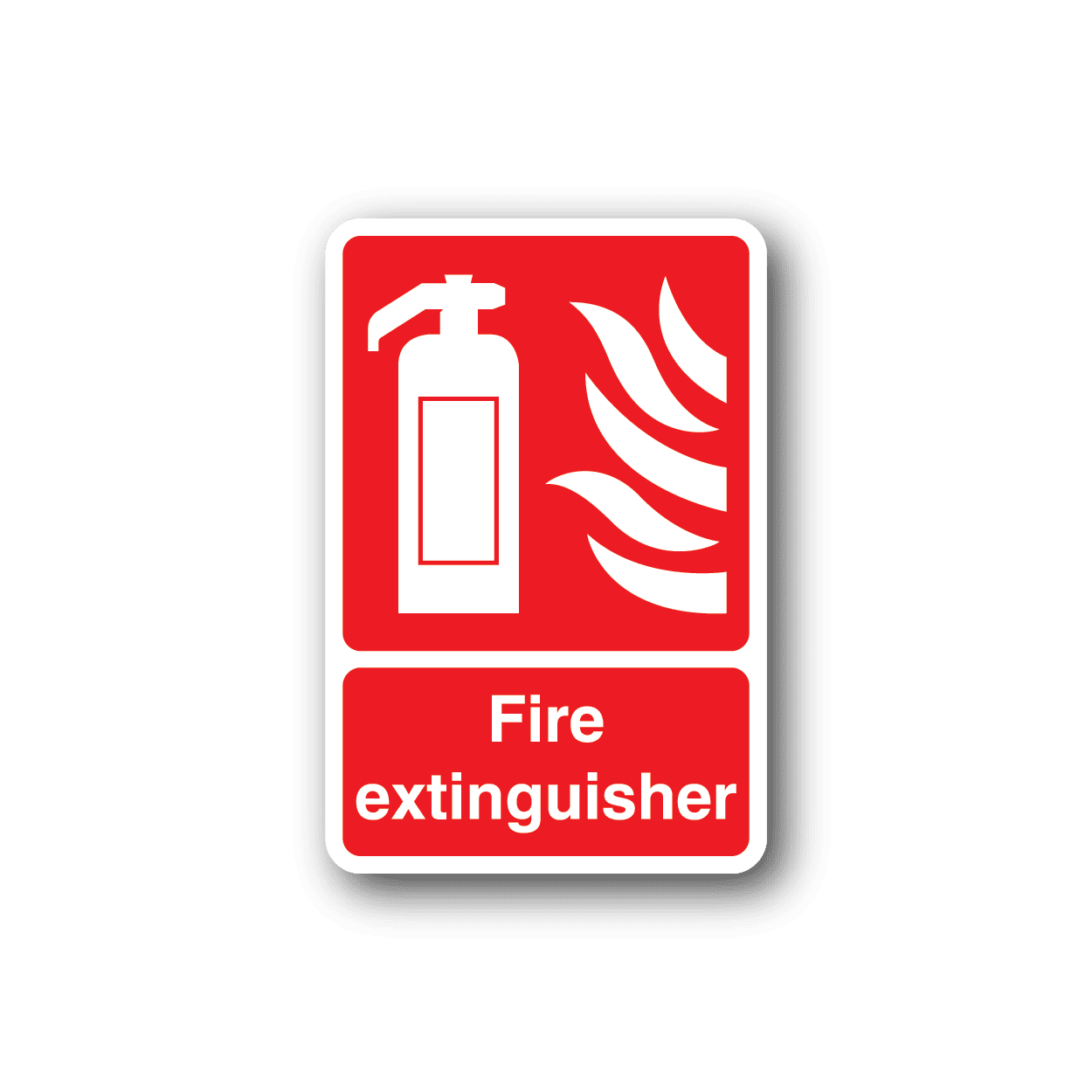 Image of Fire Extinguisher Sticker