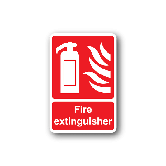 Image of Fire Extinguisher Sticker