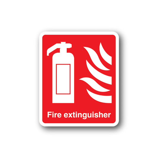 Image of Fire Extinguisher Sticker