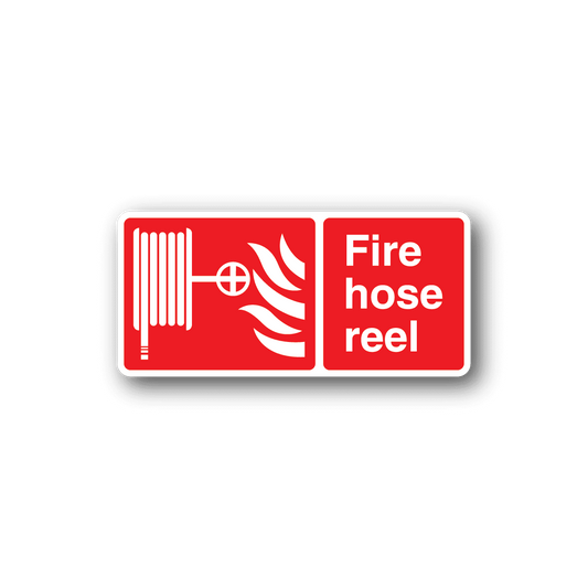 Image of Fire Hose Reel Sticker