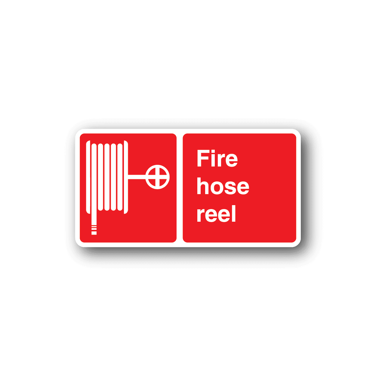 Image of Fire Hose Reel Sticker