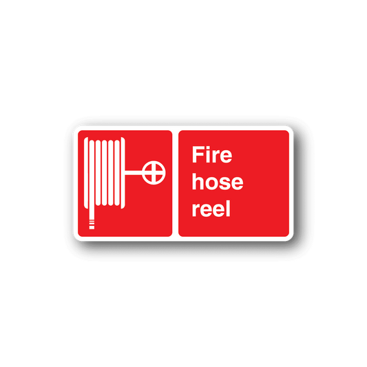 Image of Fire Hose Reel Sticker