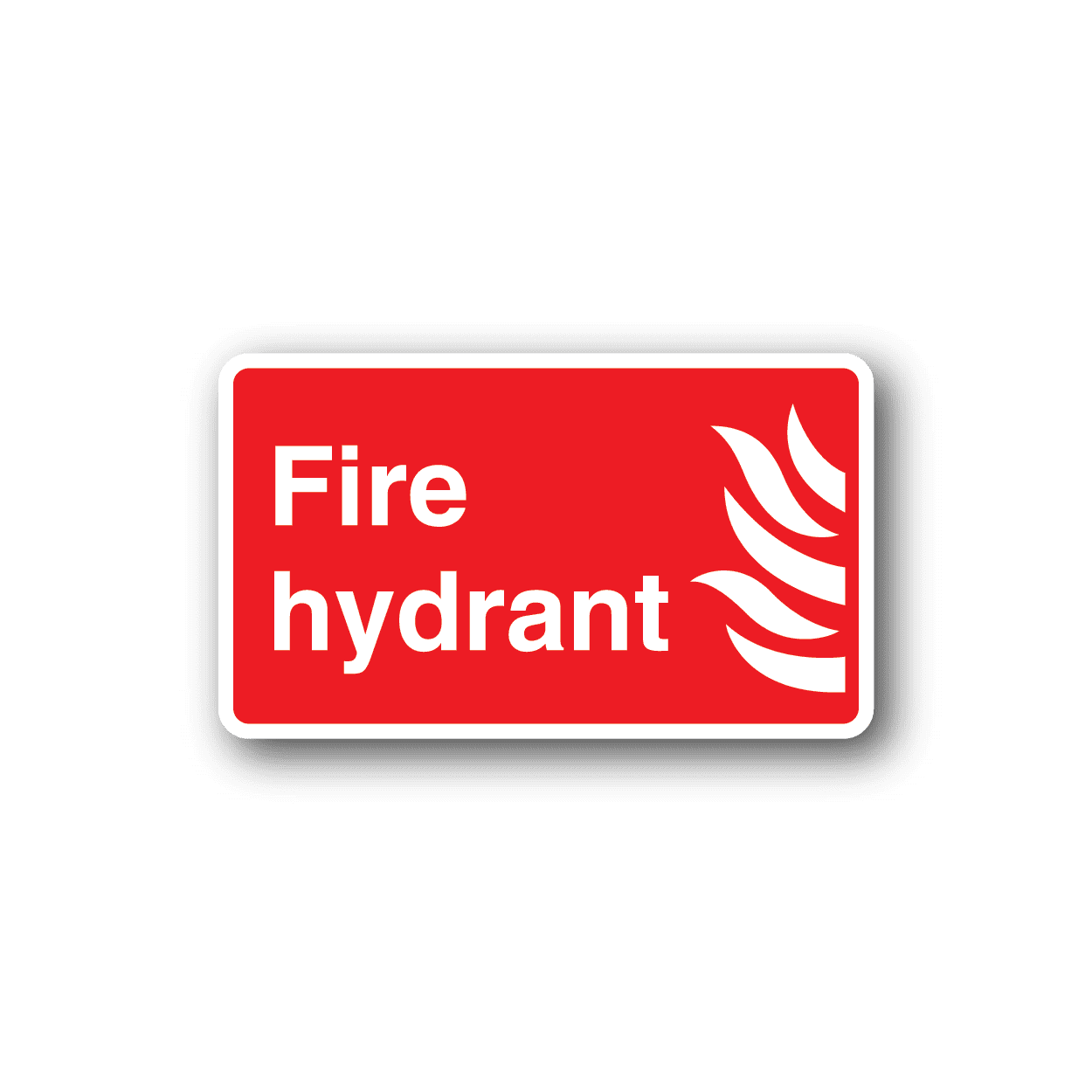 Image of Fire Hydrant Sticker