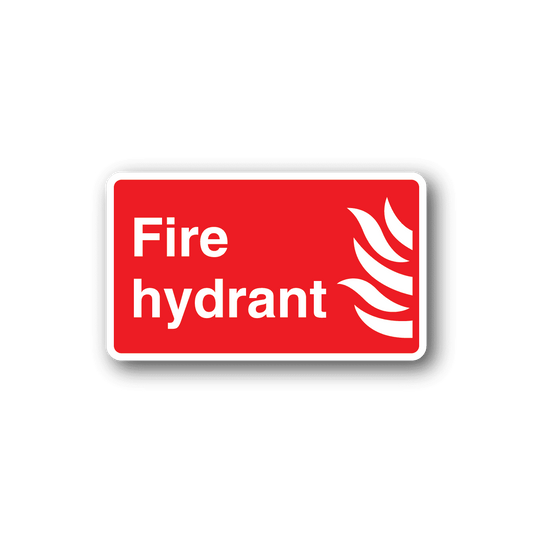 Image of Fire Hydrant Sticker