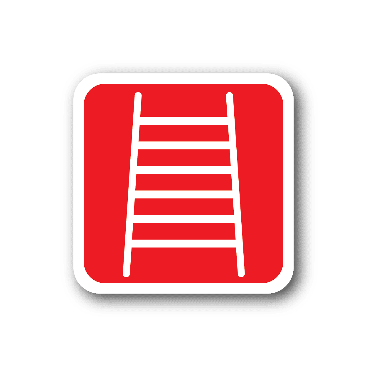 Image of Fire Ladder Sticker