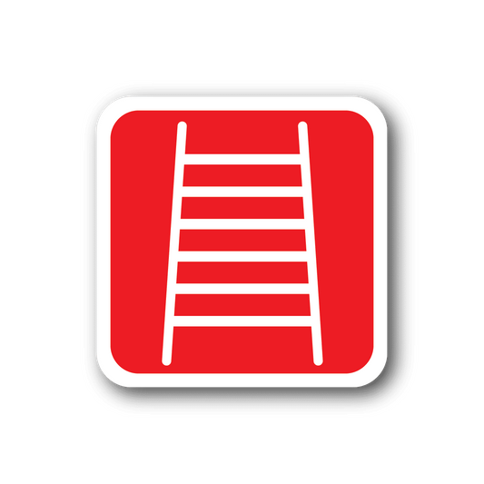 Image of Fire Ladder Sticker