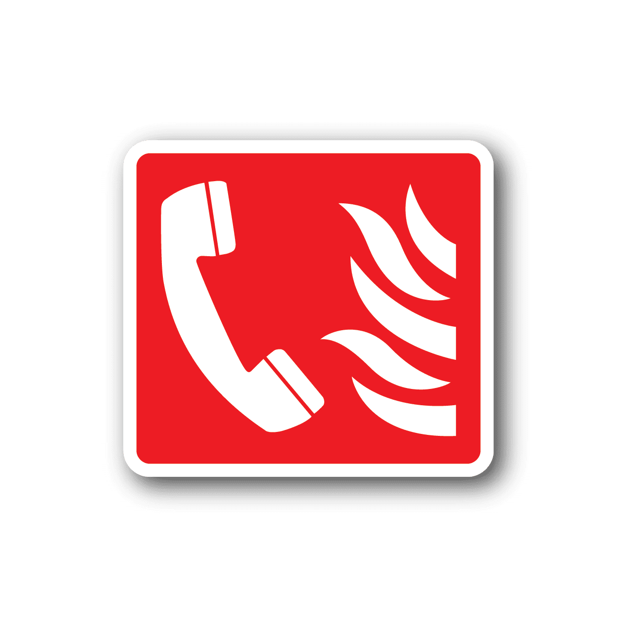 Image of Fire Phone Here Sticker