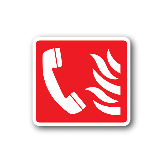 Image of Fire Phone Here Sticker