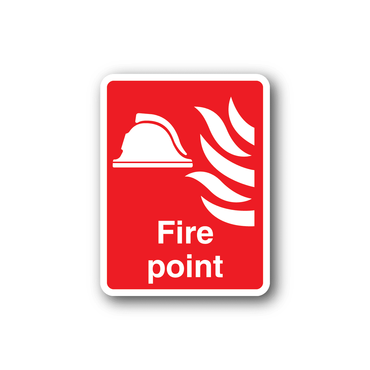 Image of Fire Point Sticker